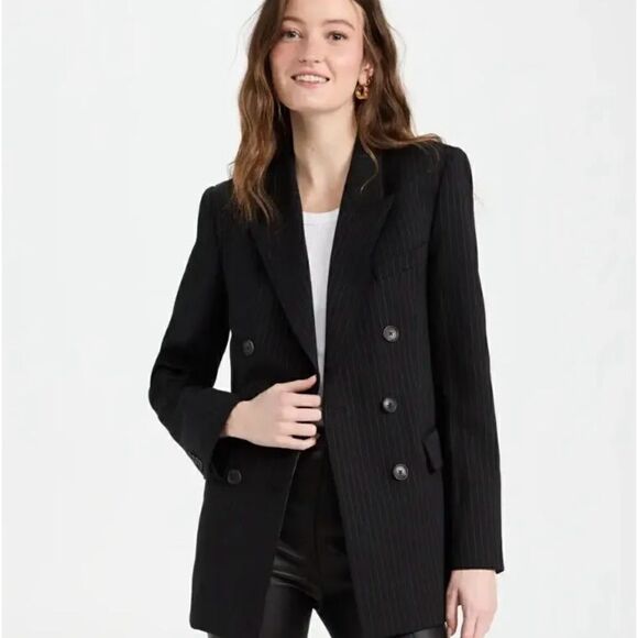 Nili Lotan Valerie Double-Breasted Jacket size 2 NWT $1150 - Picture 3 of 9